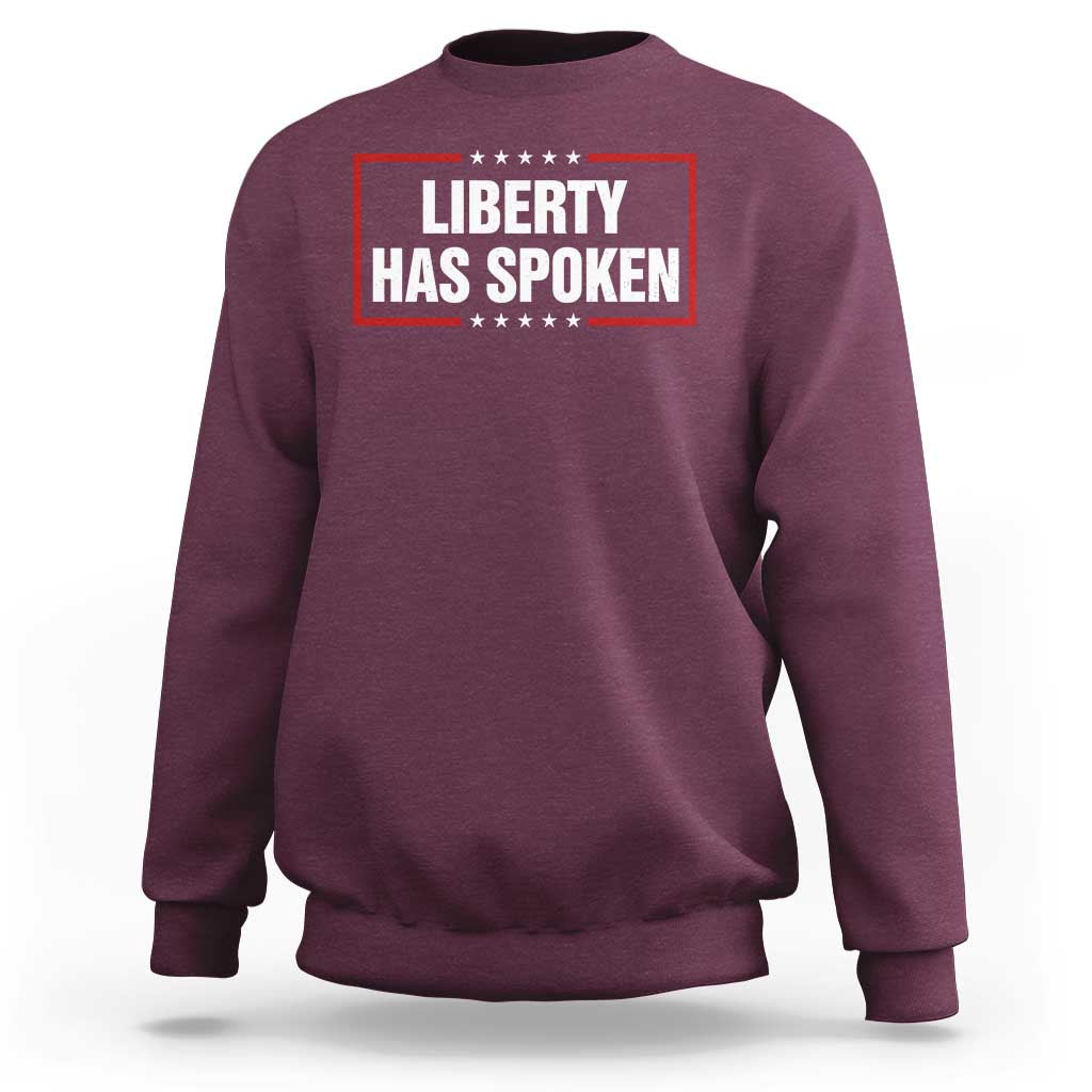 Liberty Has Spoken Funny Basketball Pointing Meme Sweatshirt