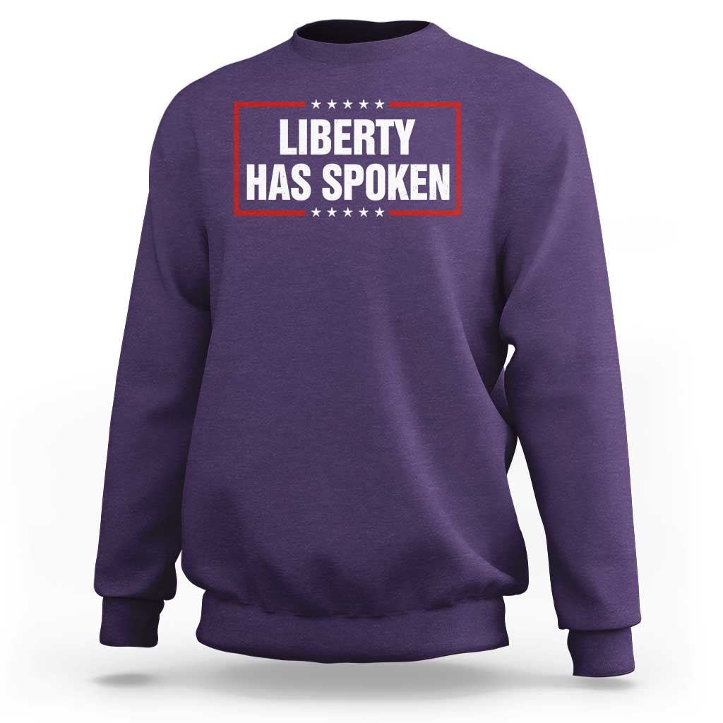 Liberty Has Spoken Funny Basketball Pointing Meme Sweatshirt