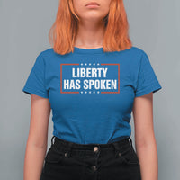 Liberty Has Spoken Funny Basketball Pointing Meme T Shirt For Women