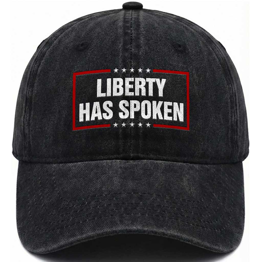 Liberty Has Spoken Funny Basketball Pointing Meme Washed Cotton Baseball Cap