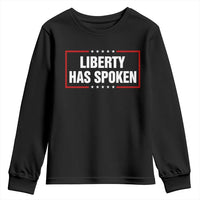 Liberty Has Spoken Funny Basketball Pointing Meme Youth Sweatshirt