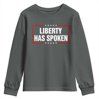 Liberty Has Spoken Funny Basketball Pointing Meme Youth Sweatshirt