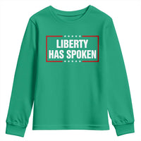 Liberty Has Spoken Funny Basketball Pointing Meme Youth Sweatshirt
