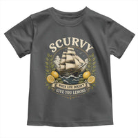 Scurvy When Life Doesnt Give You Lemons Toddler T Shirt Funny Pirate Lemon Vitamin C