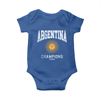 Argentina Champions 2026 Baby Onesie Argentinian Pride Vintage Sol De Mayo
