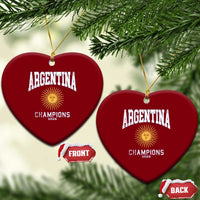 Argentina Champions 2026 Ceramic Ornament Argentinian Pride Vintage Sol De Mayo