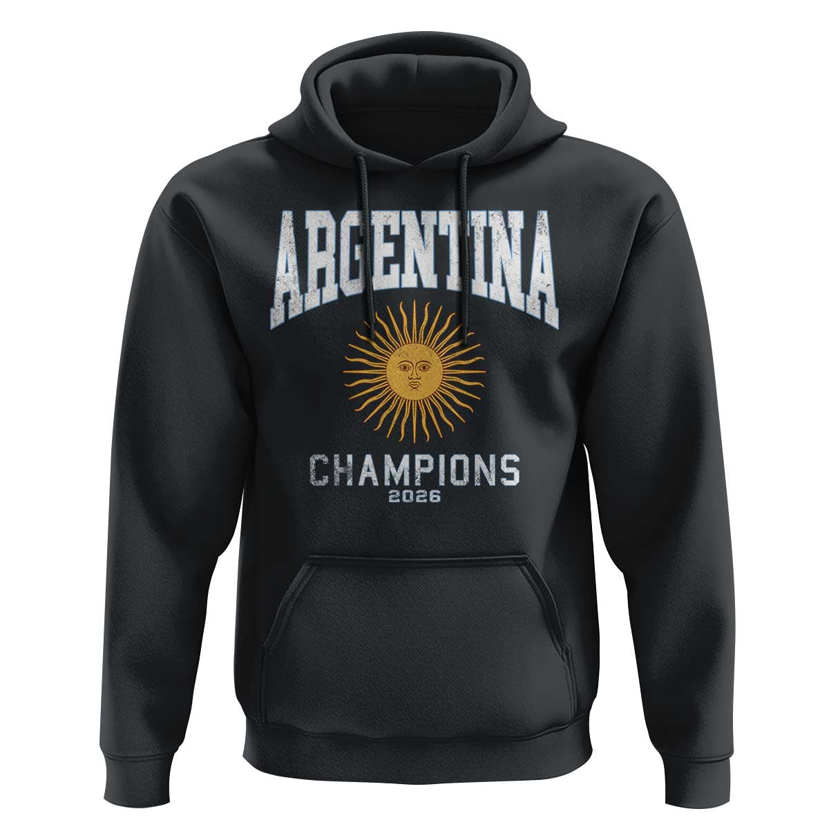 Argentina Champions 2026 Hoodie Argentinian Pride Vintage Sol De Mayo