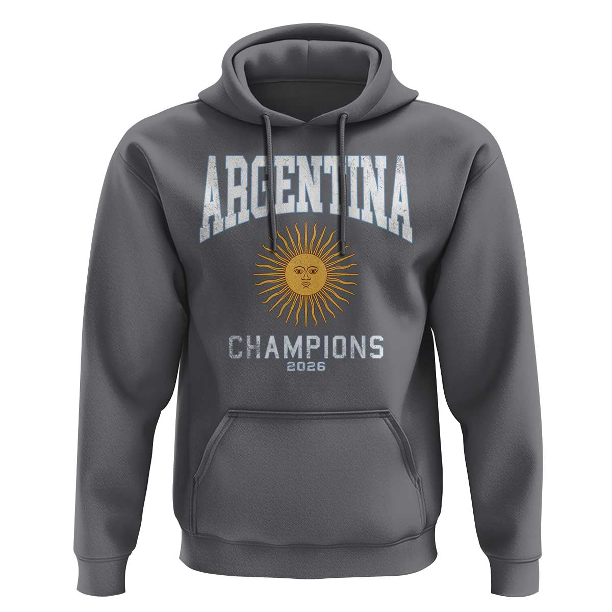 Argentina Champions 2026 Hoodie Argentinian Pride Vintage Sol De Mayo