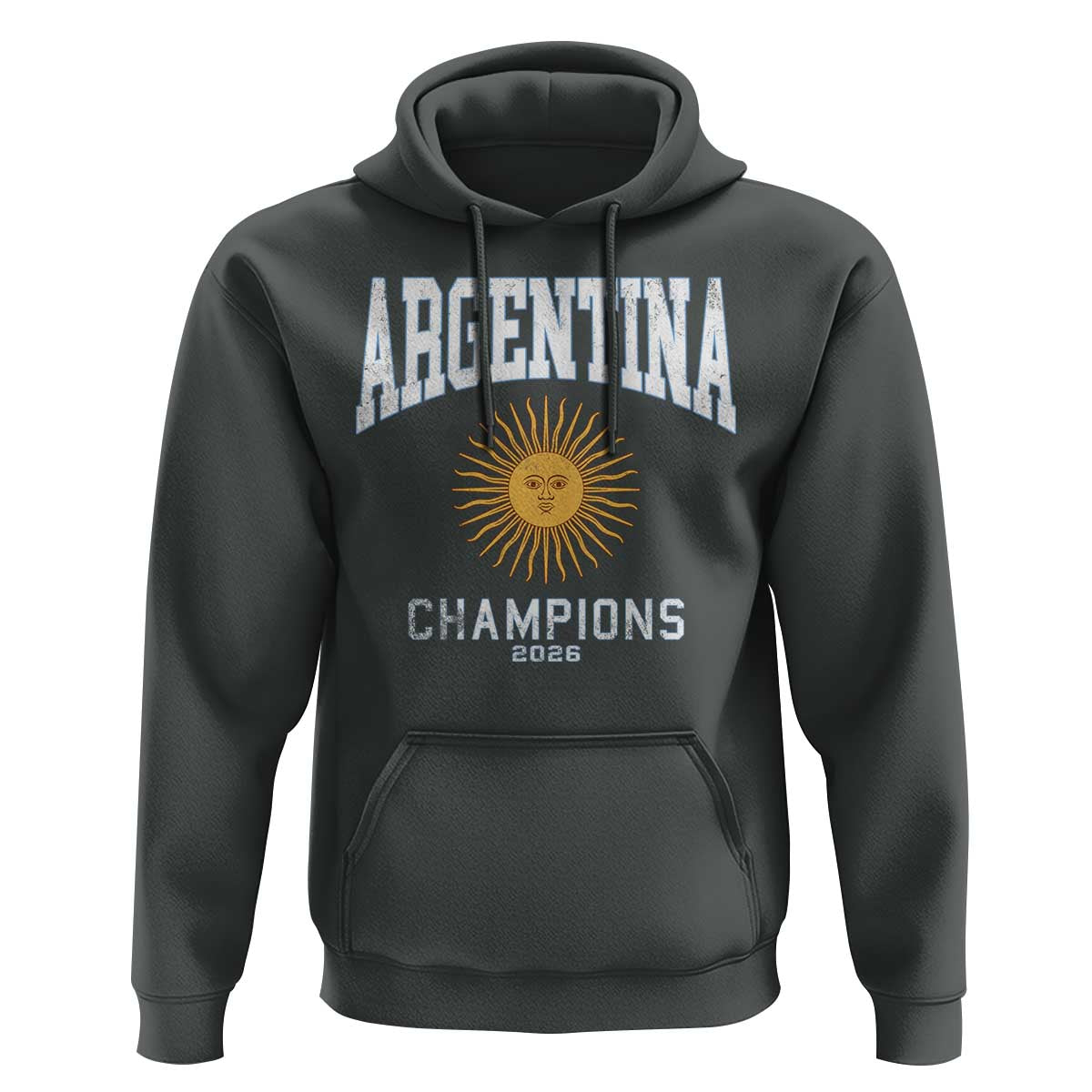 Argentina Champions 2026 Hoodie Argentinian Pride Vintage Sol De Mayo