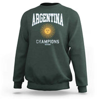Argentina Champions 2026 Sweatshirt Argentinian Pride Vintage Sol De Mayo