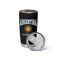 Argentina Champions 2026 Tumbler Cup Argentinian Pride Vintage Sol De Mayo