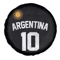 Argentina Football Number 10 Jersey Style Spare Tire Cover Soccer Fan