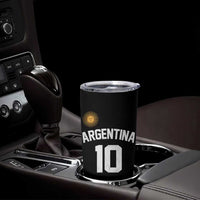 Argentina Football Number 10 Jersey Style Tumbler Cup Soccer Fan