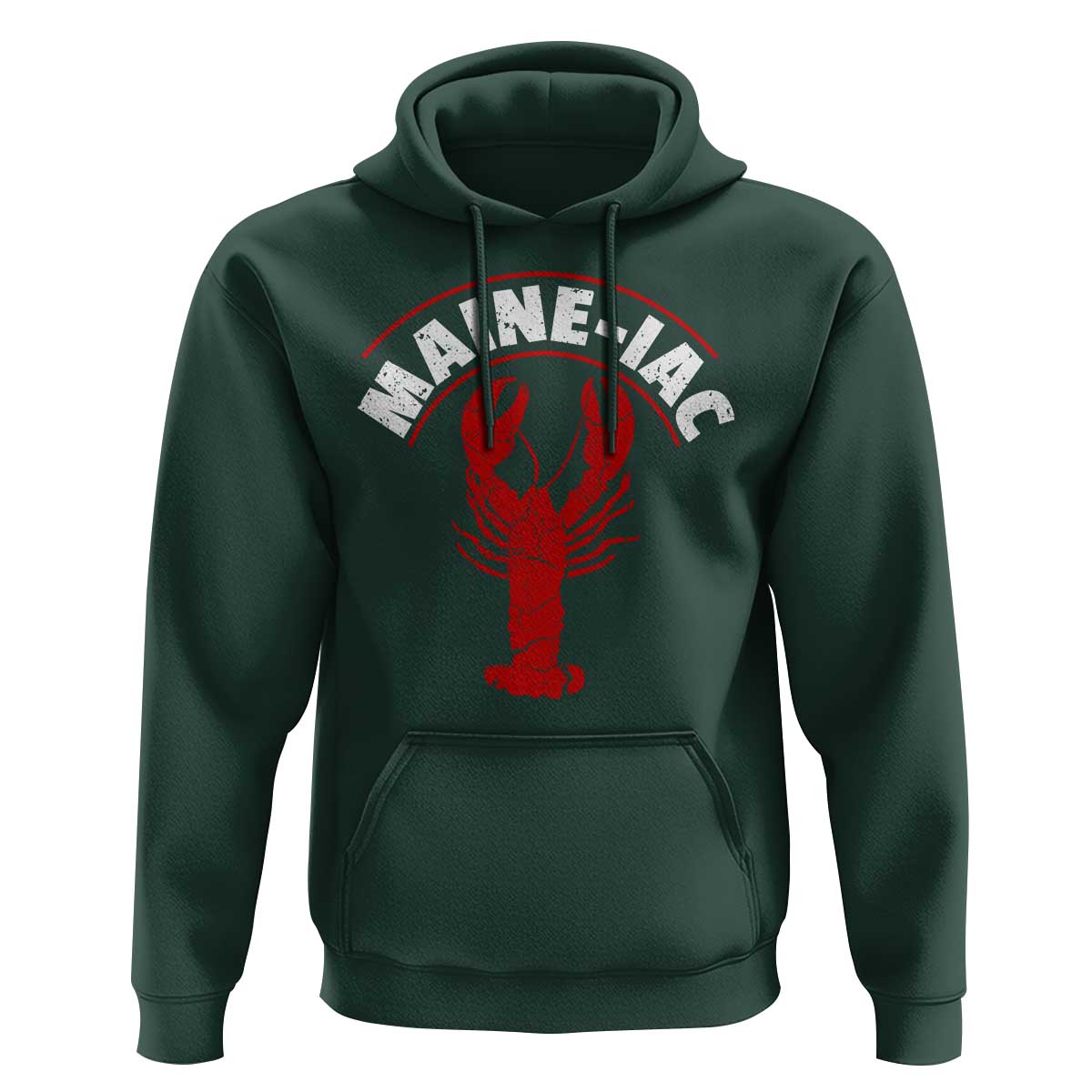 Maine Lobster Hoodie Funny Maine iac Lobstering Fisherman