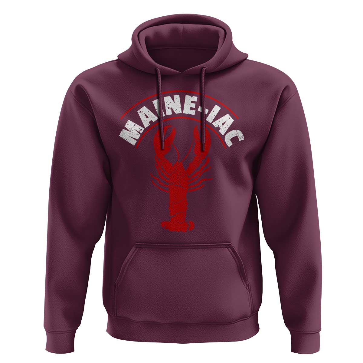 Maine Lobster Hoodie Funny Maine iac Lobstering Fisherman