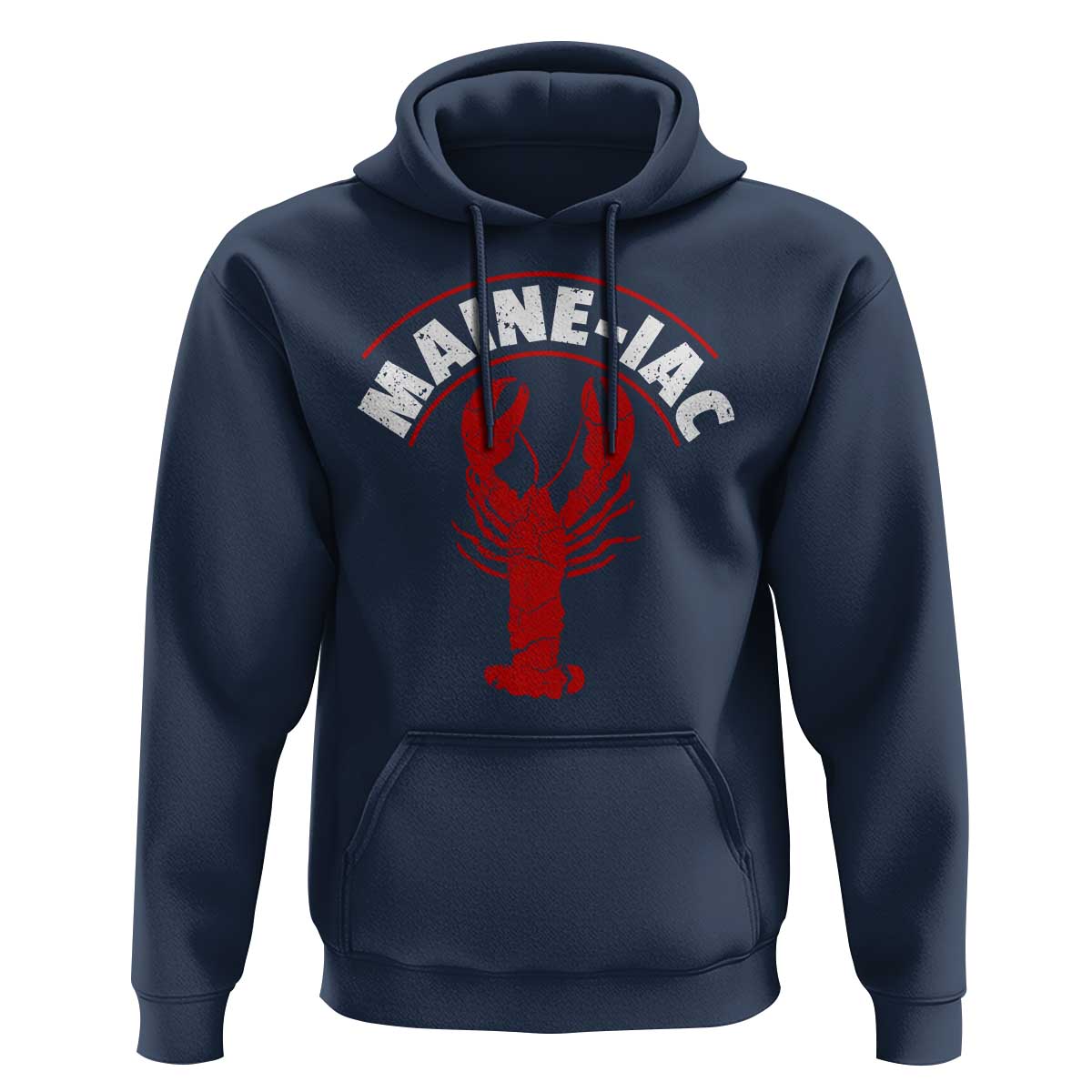 Maine Lobster Hoodie Funny Maine iac Lobstering Fisherman