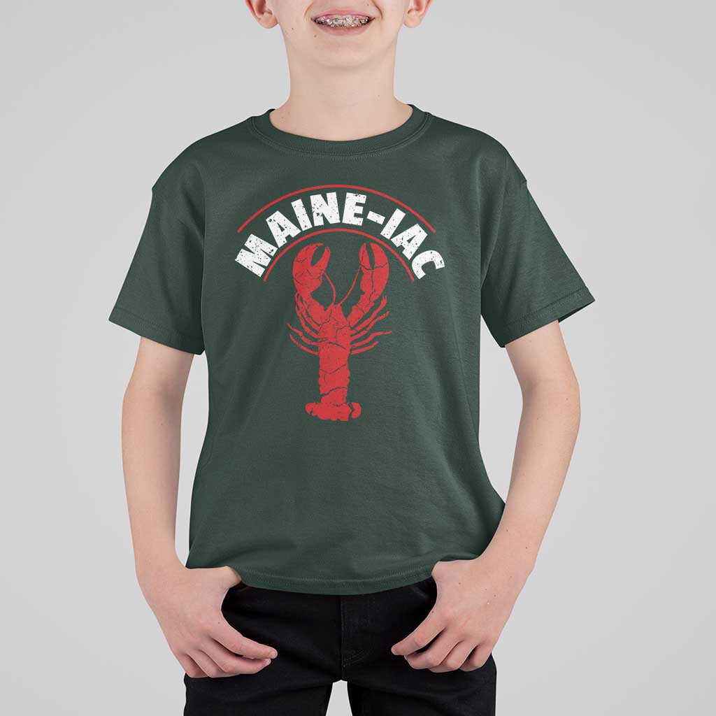 Maine Lobster T Shirt For Kid Funny Maine iac Lobstering Fisherman