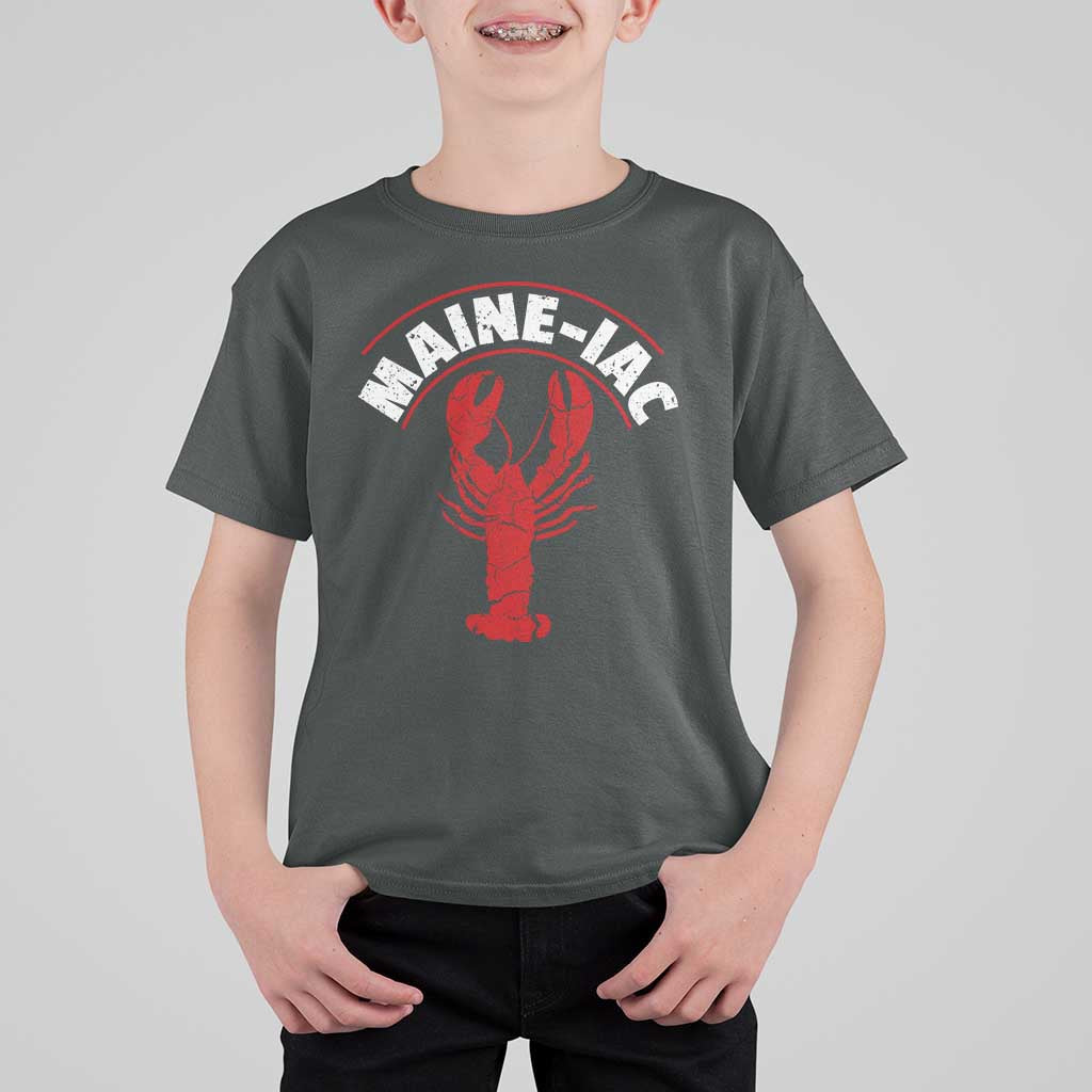 Maine Lobster T Shirt For Kid Funny Maine iac Lobstering Fisherman