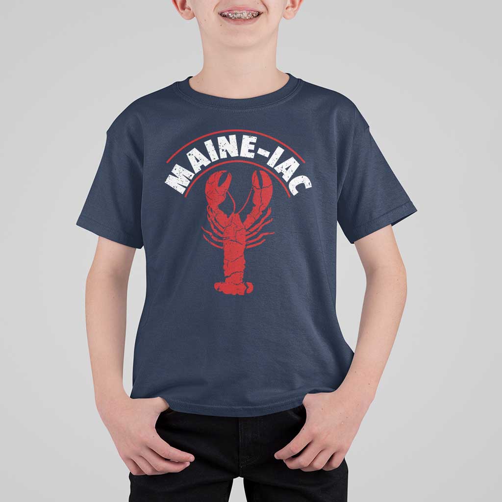 Maine Lobster T Shirt For Kid Funny Maine iac Lobstering Fisherman