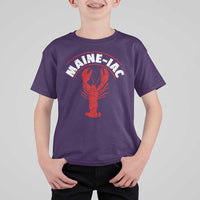 Maine Lobster T Shirt For Kid Funny Maine iac Lobstering Fisherman