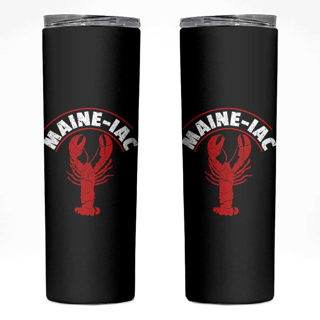 Maine Lobster Skinny Tumbler Funny Maine iac Lobstering Fisherman
