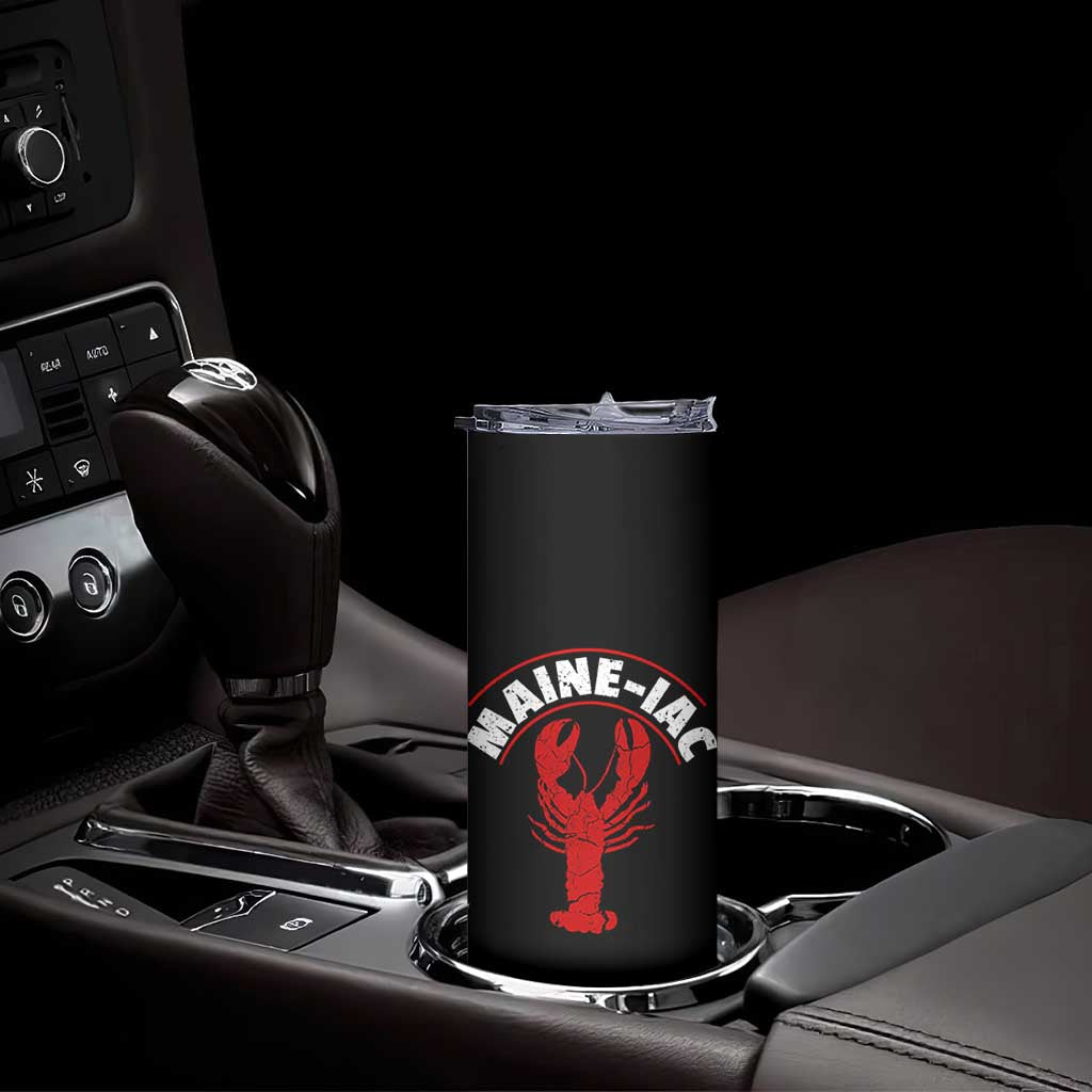 Maine Lobster Skinny Tumbler Funny Maine iac Lobstering Fisherman