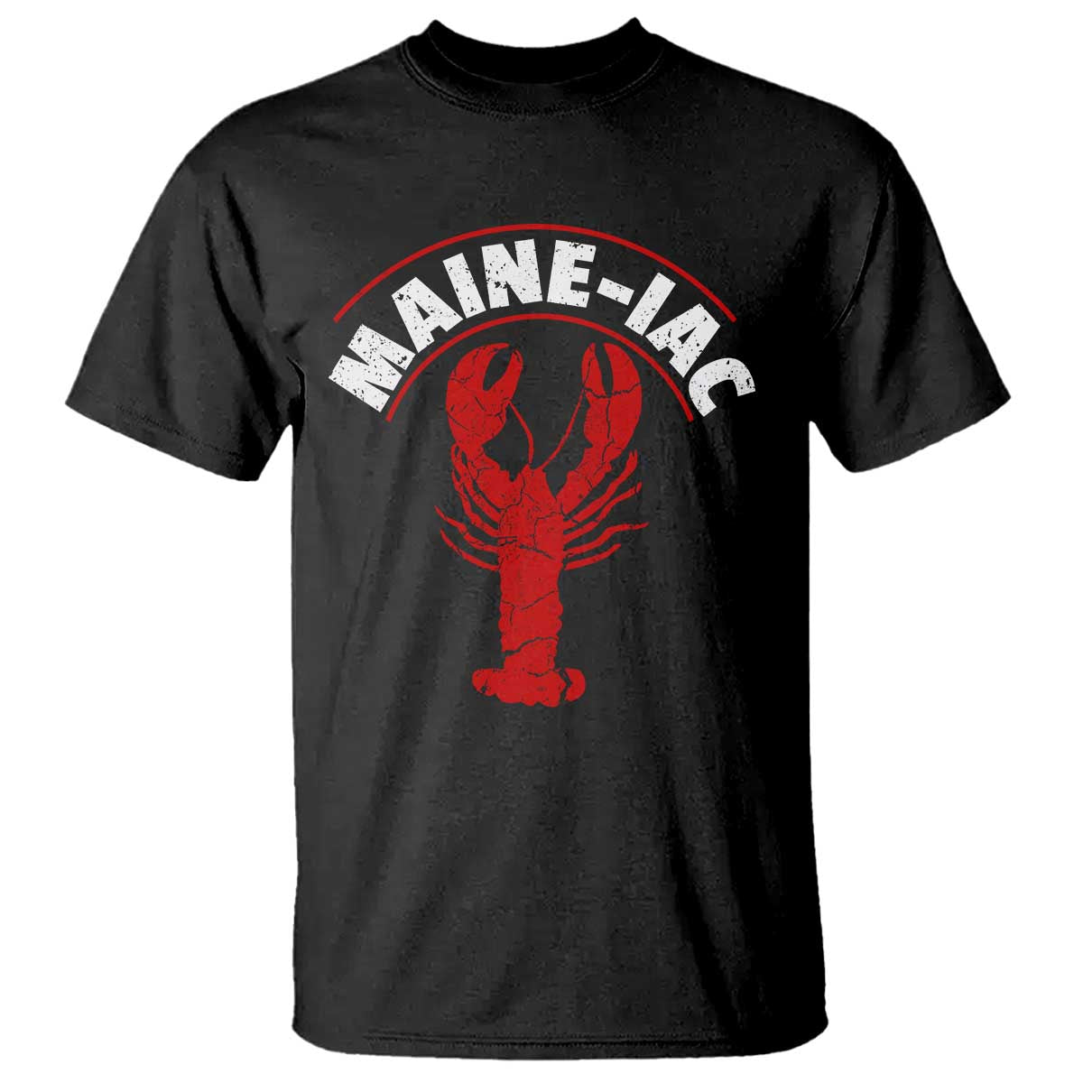 Maine Lobster T Shirt Funny Maine iac Lobstering Fisherman
