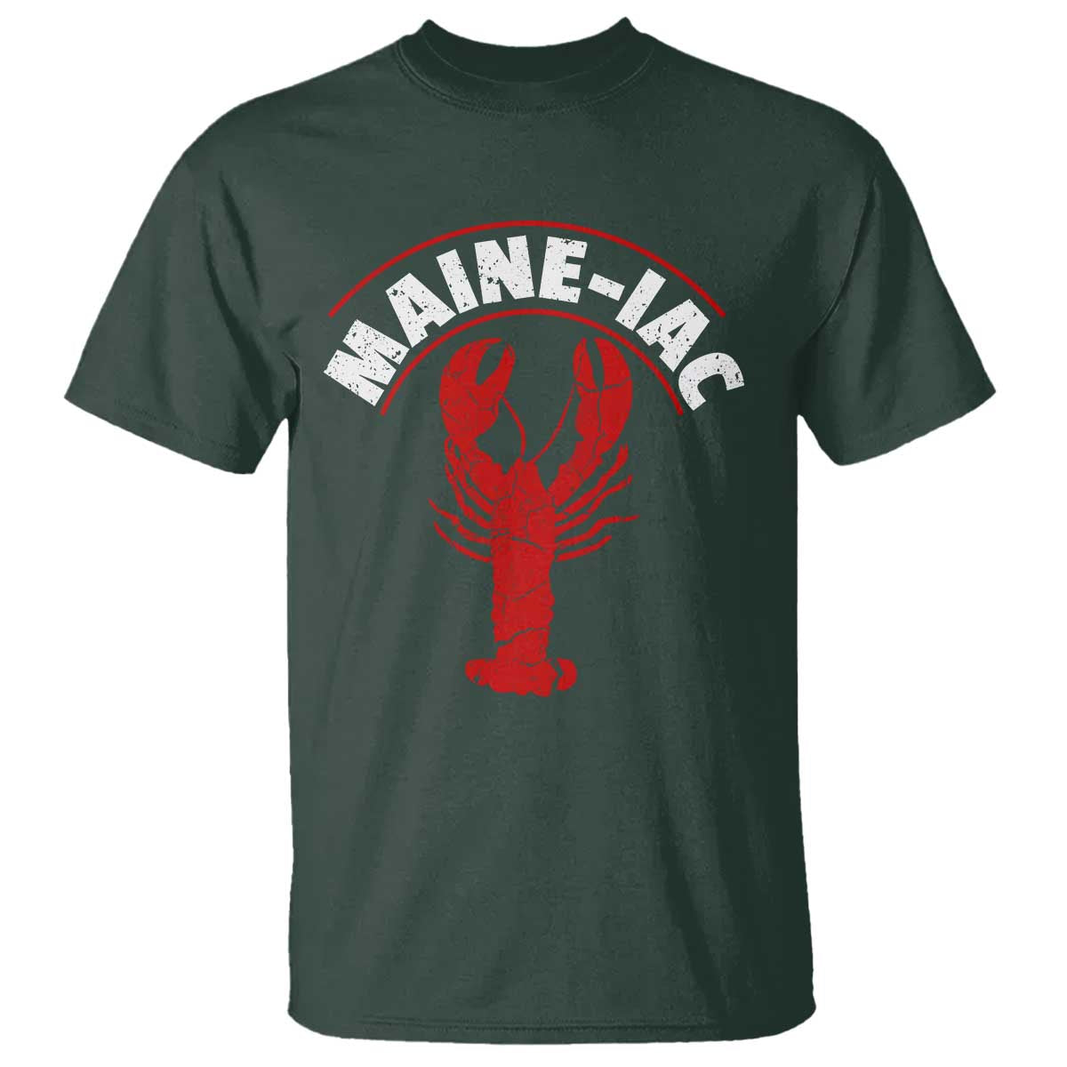 Maine Lobster T Shirt Funny Maine iac Lobstering Fisherman