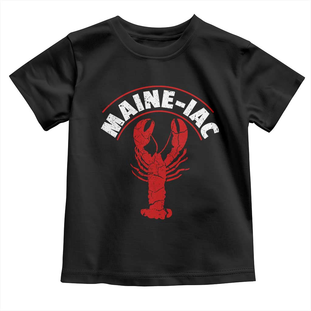 Maine Lobster Toddler T Shirt Funny Maine iac Lobstering Fisherman