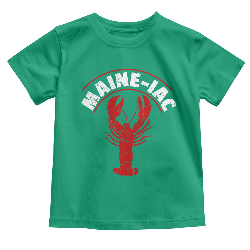 Maine Lobster Toddler T Shirt Funny Maine iac Lobstering Fisherman
