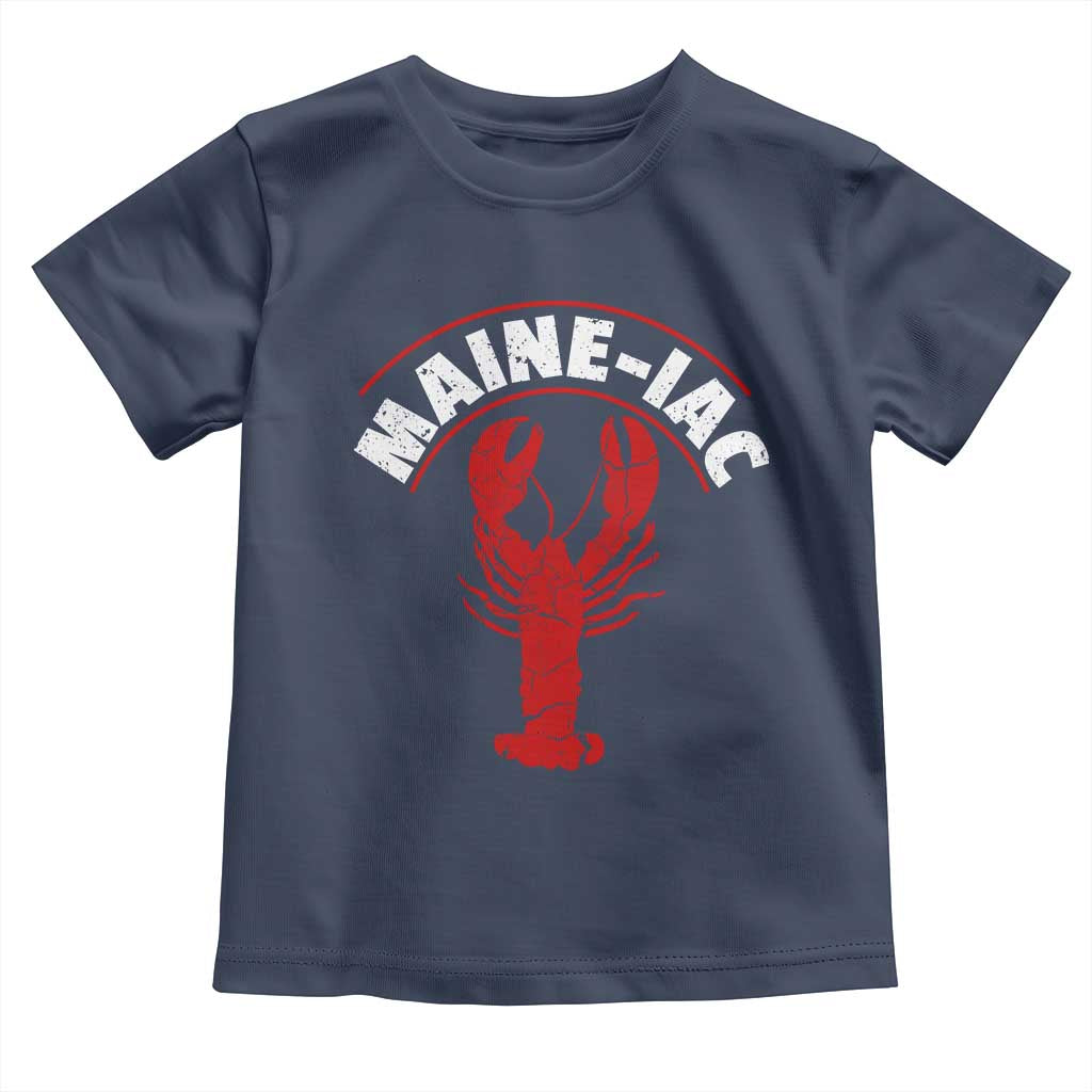 Maine Lobster Toddler T Shirt Funny Maine iac Lobstering Fisherman
