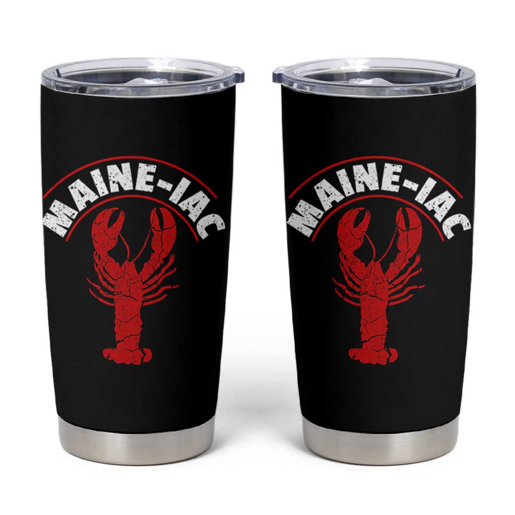 Maine Lobster Tumbler Cup Funny Maine iac Lobstering Fisherman