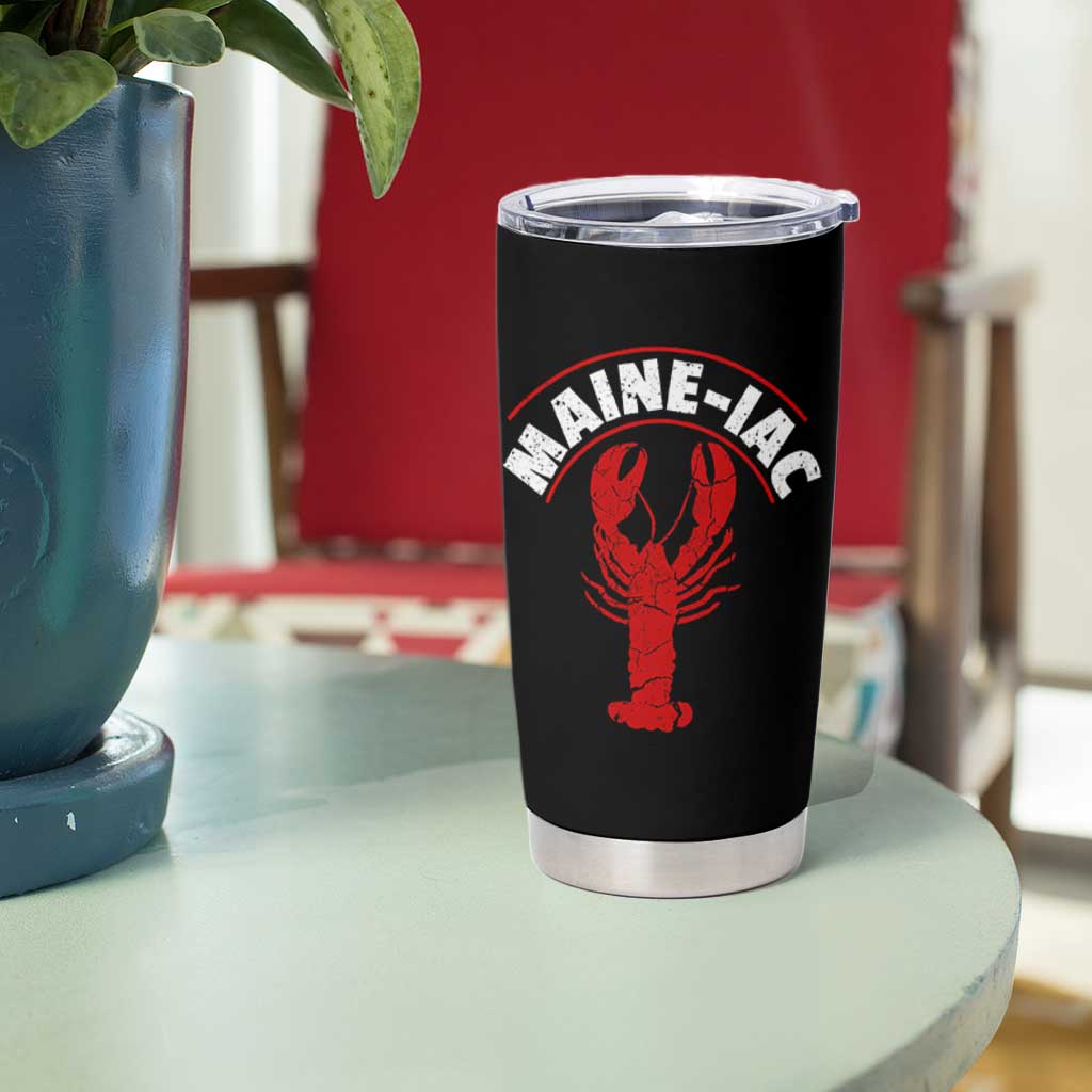 Maine Lobster Tumbler Cup Funny Maine iac Lobstering Fisherman