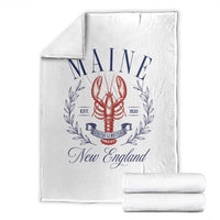 Maine Lobster New England Souvenir Pride Vintage Throw Blanket