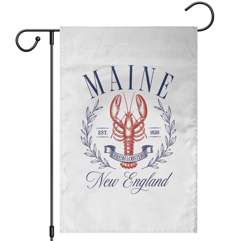Maine Lobster New England Souvenir Pride Vintage Garden Flag