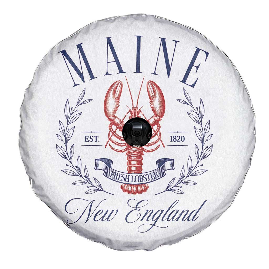 Maine Lobster New England Souvenir Pride Vintage Spare Tire Cover