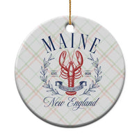 Maine Lobster New England Souvenir Pride Vintage Ceramic Ornament