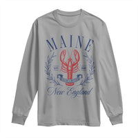 Maine Lobster New England Souvenir Pride Vintage Long Sleeve Shirt