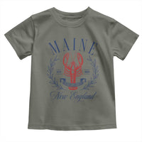 Maine Lobster New England Souvenir Pride Vintage Toddler T Shirt