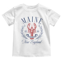 Maine Lobster New England Souvenir Pride Vintage Toddler T Shirt