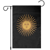 Argentina Sol De Mayo Vintage Argentinian Sun Throwback Design Garden Flag