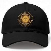 Argentina Sol De Mayo Vintage Argentinian Sun Throwback Design Baseball Cap