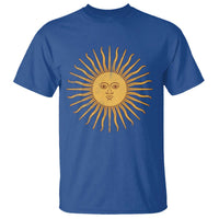 Argentina Sol De Mayo Vintage Argentinian Sun Throwback Design T Shirt
