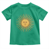 Argentina Sol De Mayo Vintage Argentinian Sun Throwback Design Toddler T Shirt