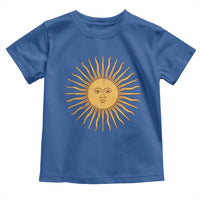 Argentina Sol De Mayo Vintage Argentinian Sun Throwback Design Toddler T Shirt