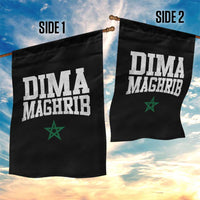 Moroccan Dima Maghrib Flag of Morocco Vintage Green Star Patriotic Garden Flag