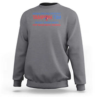 Tim Walz Sweatshirt Tampon Tim Protect Women Rights Stop Misogynistic Weirdos USA Flag - Wonder Print Shop