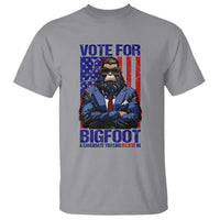 Funny Bigfoot Election T Shirt Vote For Bigfoot A Candidate You Can Believe In 2024 - Wonder Print Shop