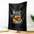 Rubber Duck Viking Warrior Norse Mythology Throw Blanket - Wonder Print Shop