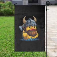 Rubber Duck Viking Warrior Norse Mythology Garden Flag - Wonder Print Shop